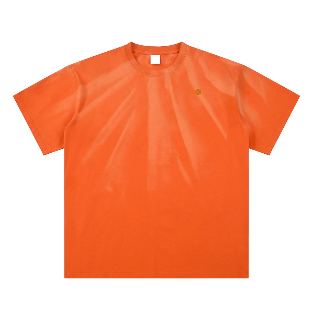 Hand-Scrunched Sunfade T-Shirt(250GSM)