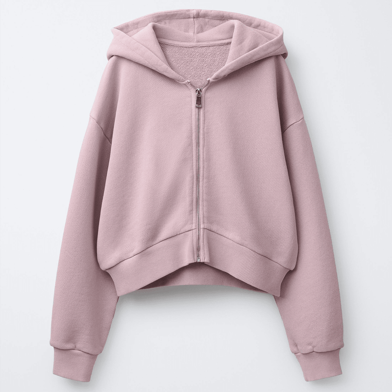 Kids’ French Terry Zip-up Hoodie（405GSM）