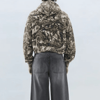 Unisex Cotton French Terry Camo Hoodie