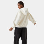 Unisex Cropped Double-Zip Hoodie