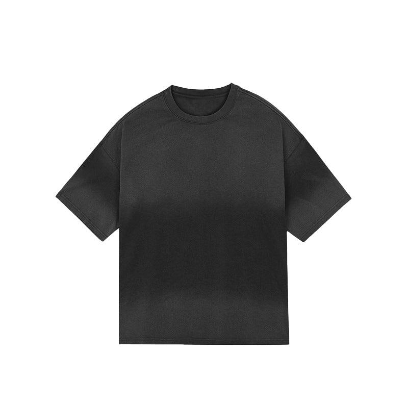 260GSM 100% Cotton Washed Vintage Tie-dye Oversized T-shirt