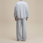 Men’s Half-Placket Polo Collar Sweatshirt