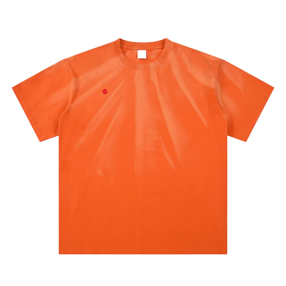 Hand-Scrunched Sunfade T-Shirt(250GSM)