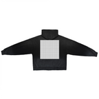 Unisex Washed Distressed Dystopian Streetwear Zip-Up Hoodie(420GSM)