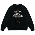 Unisex Super Heavyweight Oversized Faded Sweatshirt(440GSM)