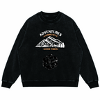 Unisex Super Heavyweight Oversized Faded Sweatshirt(440GSM)