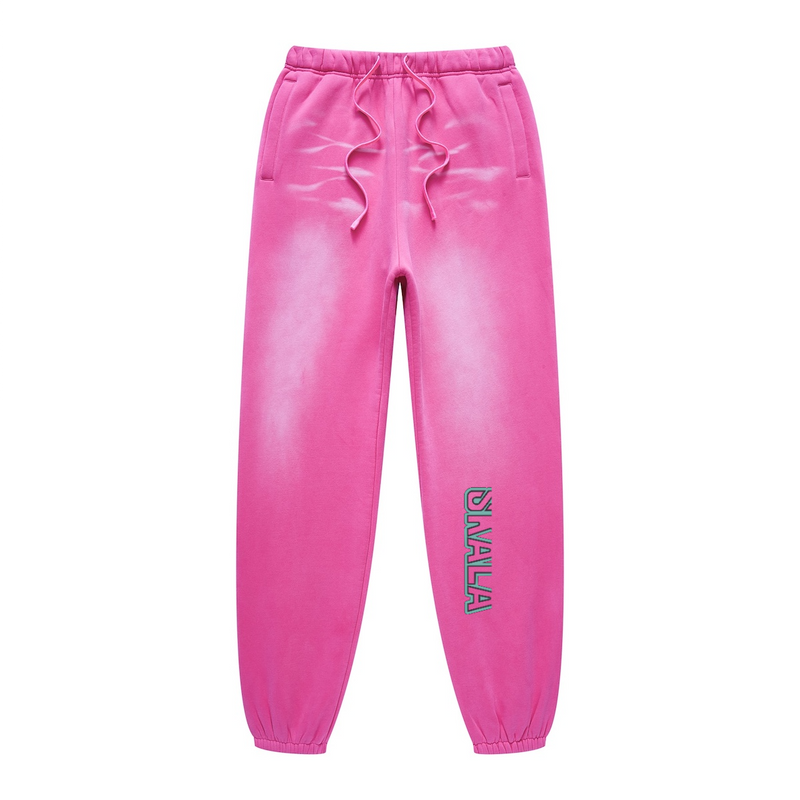 Unisex Streetwear Washed Dyed Joggers(440GSM)
