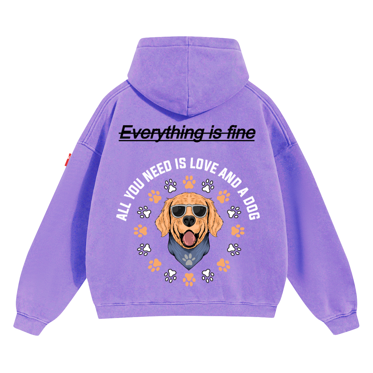 Unisex Cropped Drop Shoulder Heavyweight Oversized Hoodie(460GSM)