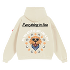 Unisex Cropped Drop Shoulder Heavyweight Oversized Hoodie(460GSM)