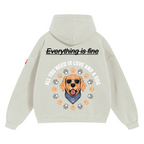 Unisex Cropped Drop Shoulder Heavyweight Oversized Hoodie(460GSM)