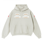 Unisex Cropped Drop Shoulder Heavyweight Oversized Hoodie(460GSM)