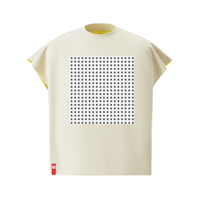 Unisex Reversible Boxy Fit Cropped T-Shirt（240GSM)
