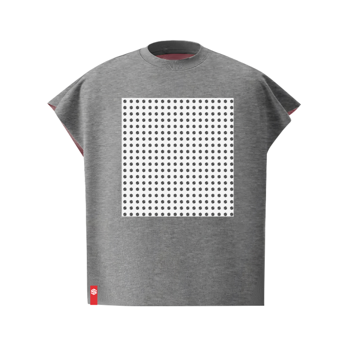 Unisex Reversible Boxy Fit Cropped T-Shirt（240GSM)