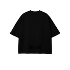 Unisex 100% Combed Cotton Cropped Oversized T-shirt (250g)