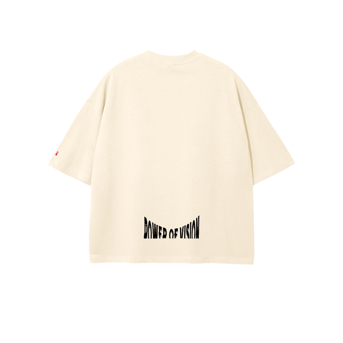Unisex 100% Combed Cotton Cropped Oversized T-shirt (250g)