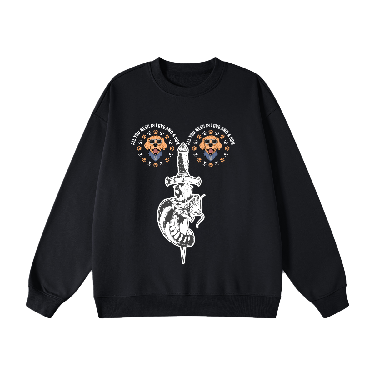 Unisex Heavyweight Oversized Sweatshirt(440GSM)