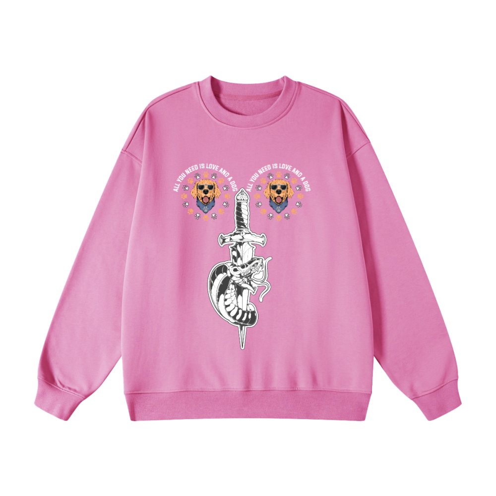 Unisex Heavyweight Oversized Sweatshirt(440GSM)