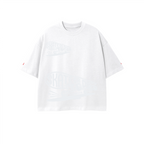 Unisex 100% Combed Cotton Cropped Oversized T-shirt (250g)