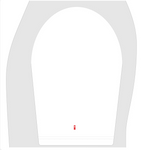 Unisex 100% Combed Cotton Cropped Oversized T-shirt (250g)