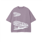 Unisex 100% Combed Cotton Cropped Oversized T-shirt (250g)