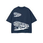 Unisex 100% Combed Cotton Cropped Oversized T-shirt (250g)