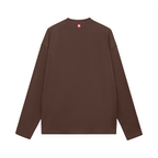 Unisex 100% Cotton Solid Color Long Sleeve T-shirt（280GSM）