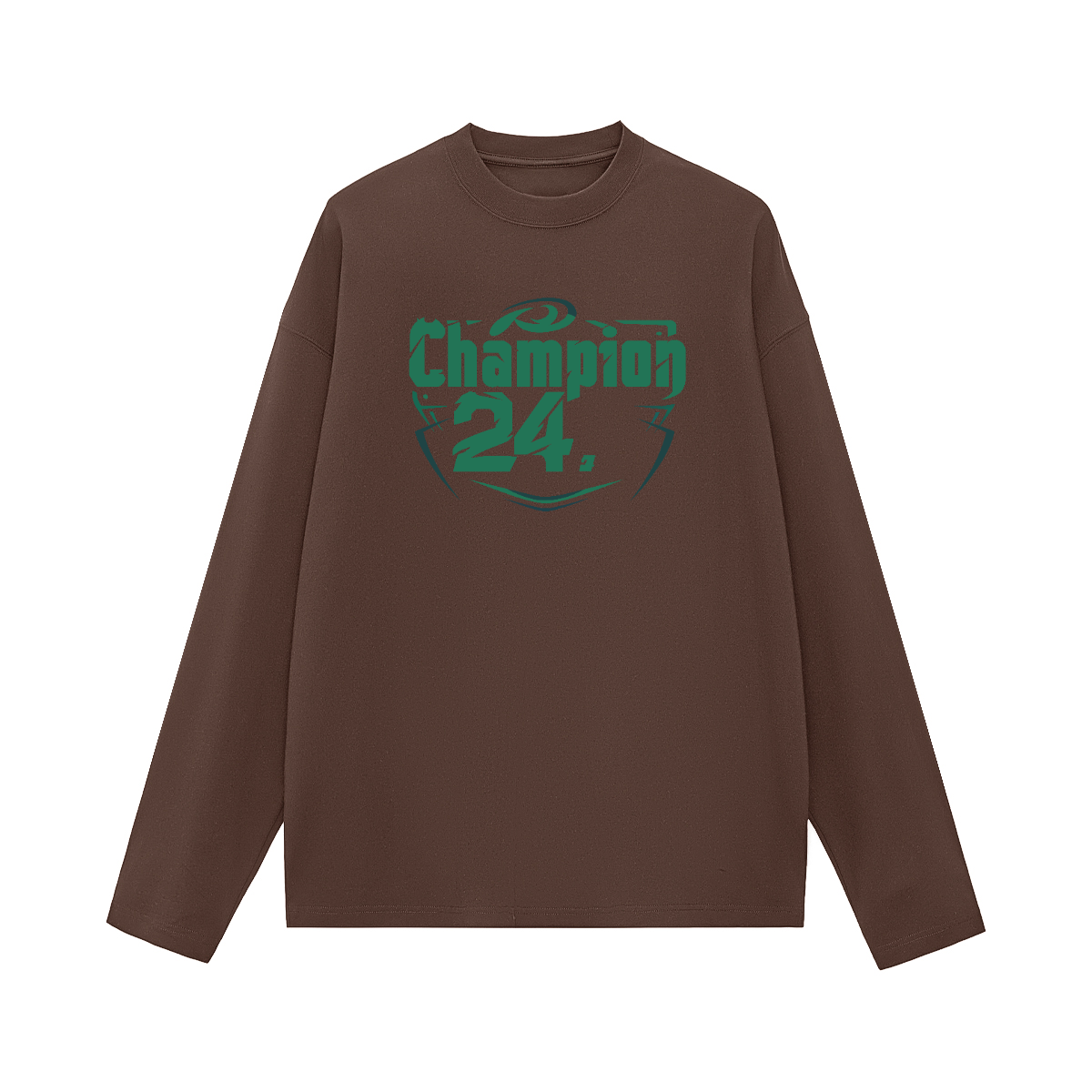 Unisex 100% Cotton Solid Color Long Sleeve T-shirt（280GSM）