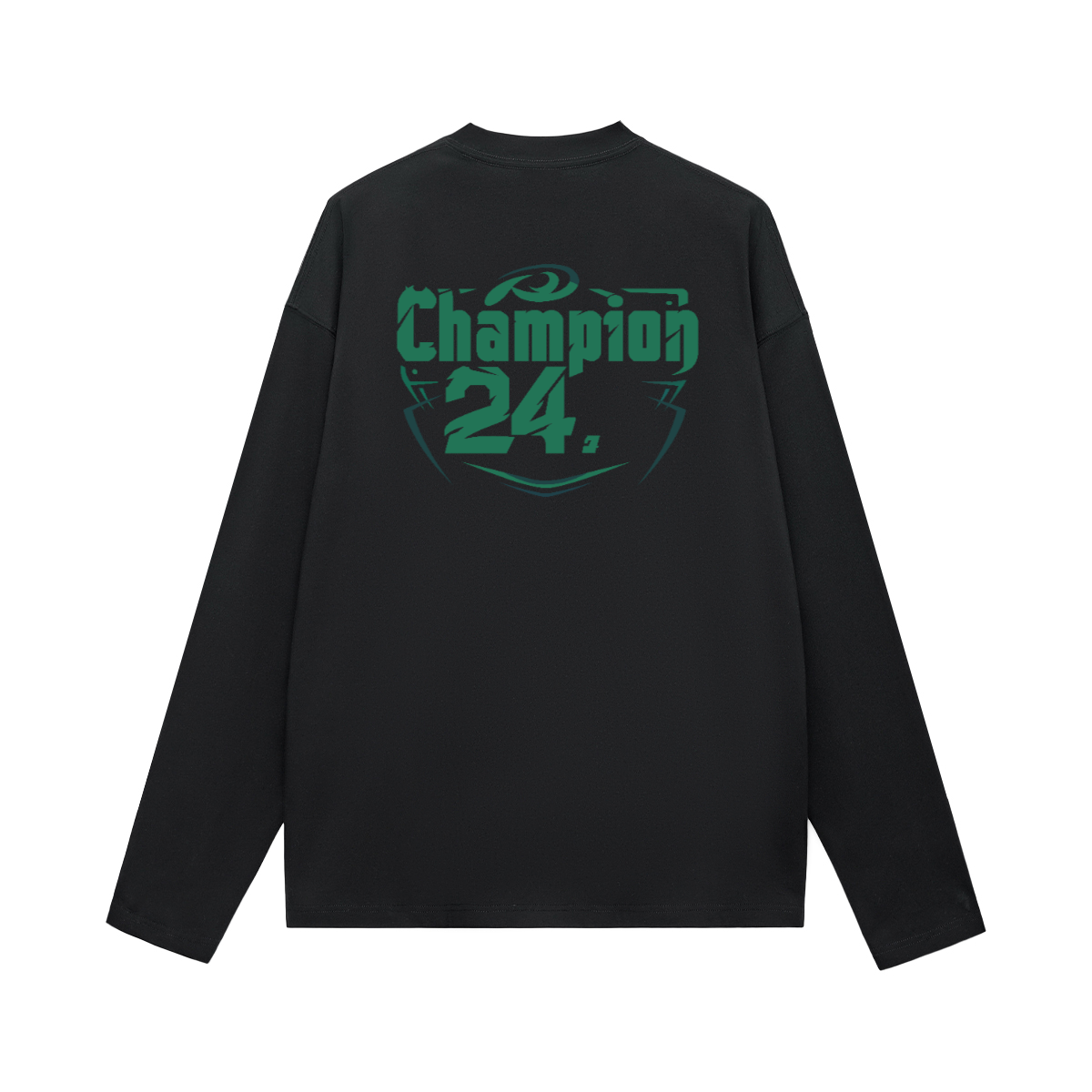 Unisex 100% Cotton Solid Color Long Sleeve T-shirt（280GSM）