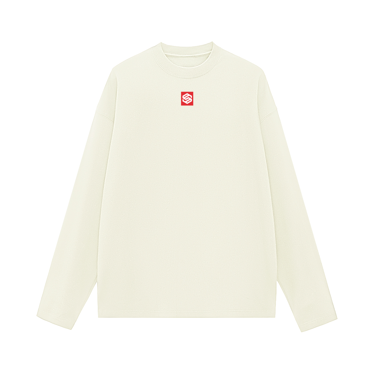 Unisex 100% Cotton Solid Color Long Sleeve T-shirt（280GSM）