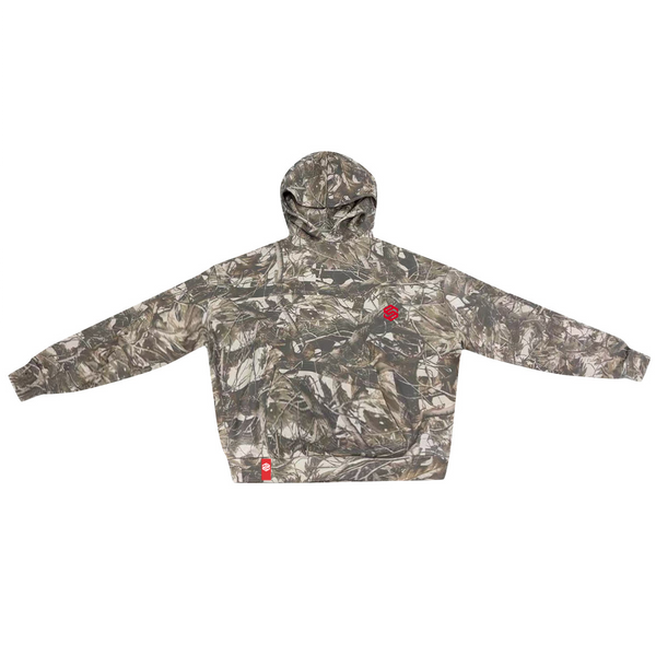 Unisex 100% Cotton French Terry Camo Hoodie（400GSM）