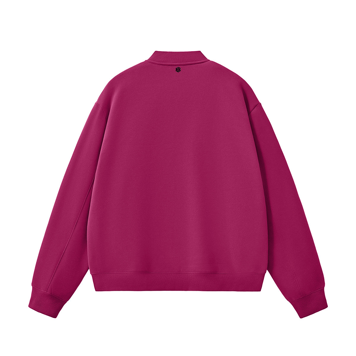 Unisex Fleece Zip-Up Baseball Jacket（360GSM）