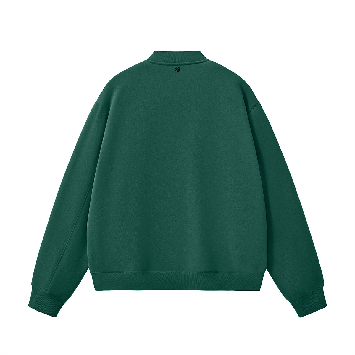 Unisex Fleece Zip-Up Baseball Jacket（360GSM）