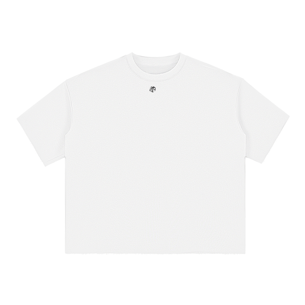 Mens Cropped Terry T-shirt