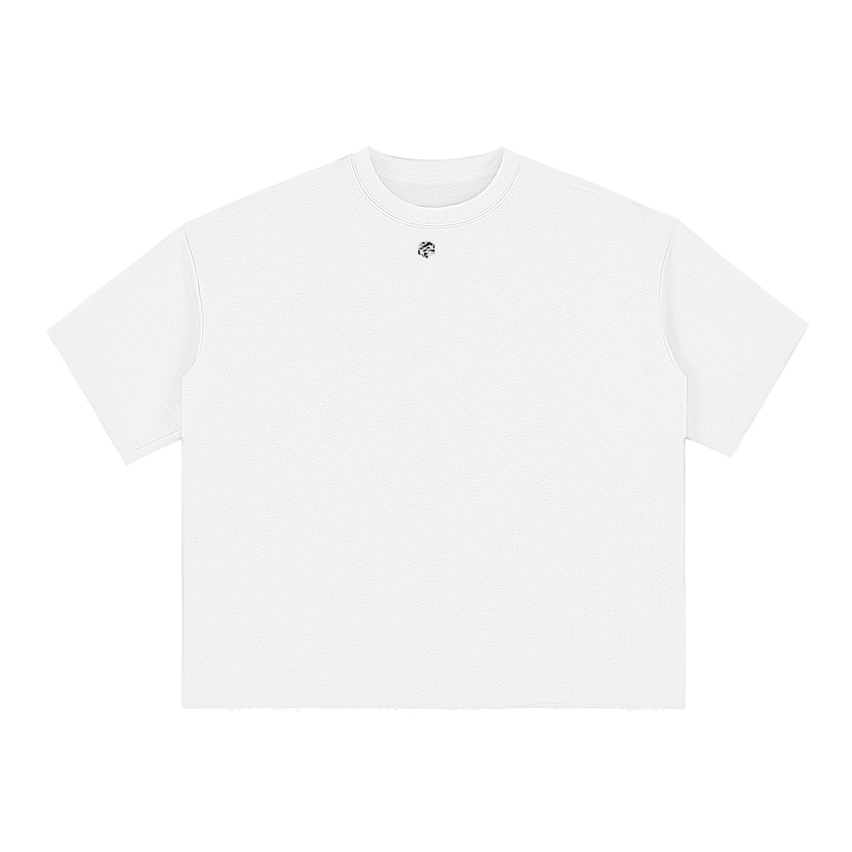 Mens Cropped Terry T-shirt