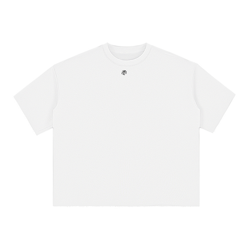 Mens Cropped Terry T-shirt
