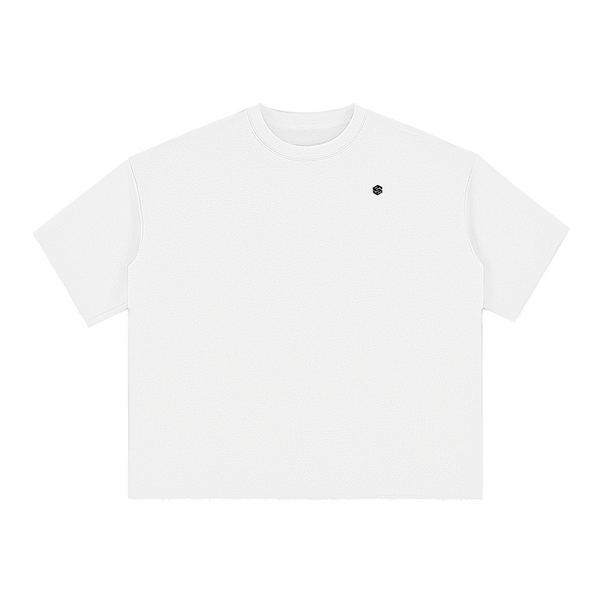 Mens Cropped Terry T-shirt