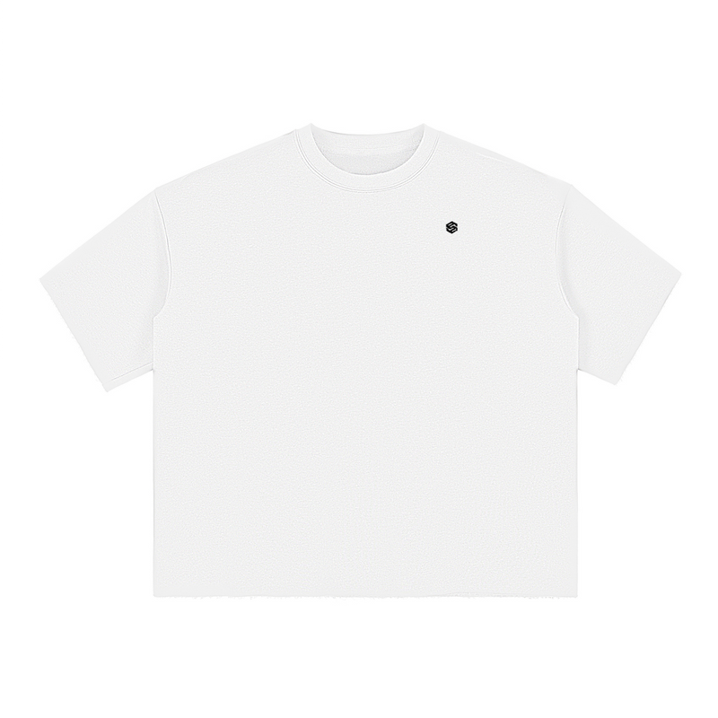 Mens Cropped Terry T-shirt