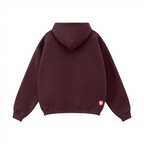 Unisex Fleece Zip-up Oversized Hoodie(380GSM)