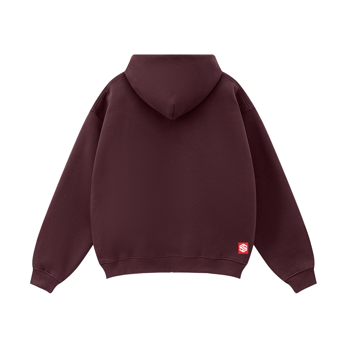 Unisex Fleece Zip-up Oversized Hoodie(380GSM)