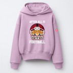 Kids’ Pink French Terry Crewneck Sweatshirt（405GSM）