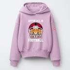 Kids’ Pink French Terry Crewneck Sweatshirt（405GSM）