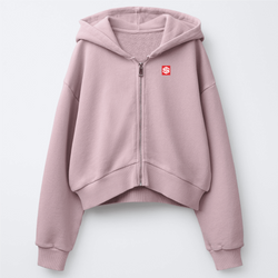 Kids’ French Terry Zip-up Hoodie（405GSM）