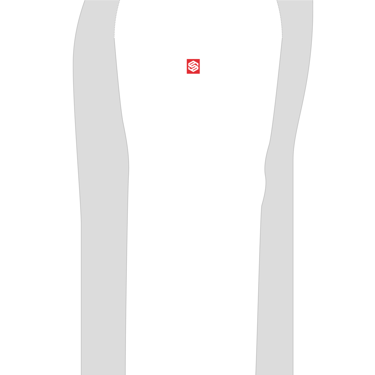 Unisex Waffle Cropped Long Sleeve Shirt(290G)