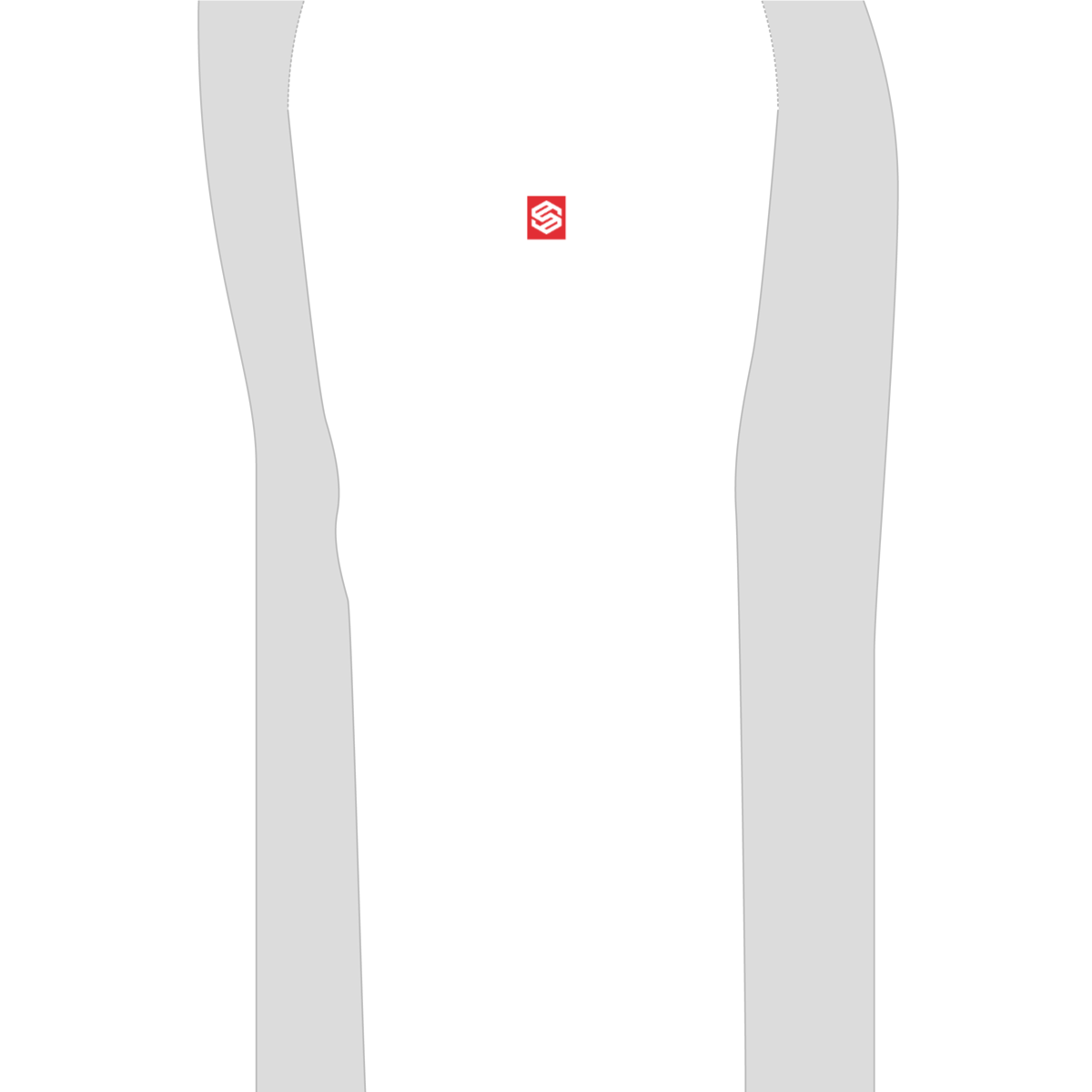 Unisex Waffle Cropped Long Sleeve Shirt(290G)