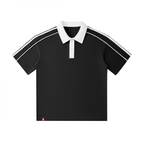 Unisex Contrast Collar Short-Sleeve Polo Shirt（240GSM）
