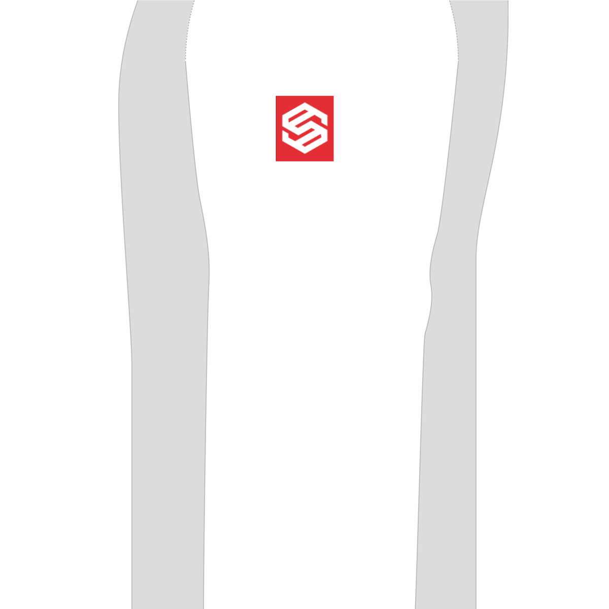 Unisex Waffle Cropped Long Sleeve Shirt(290G)