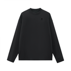 Unisex 100% Cotton Solid Color Long Sleeve T-shirt（280GSM）