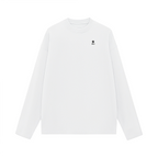 Unisex 100% Cotton Solid Color Long Sleeve T-shirt（280GSM）