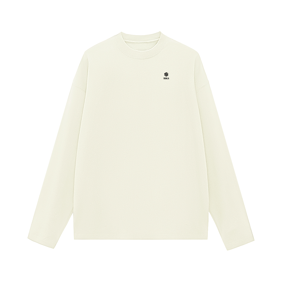 Unisex 100% Cotton Solid Color Long Sleeve T-shirt（280GSM）