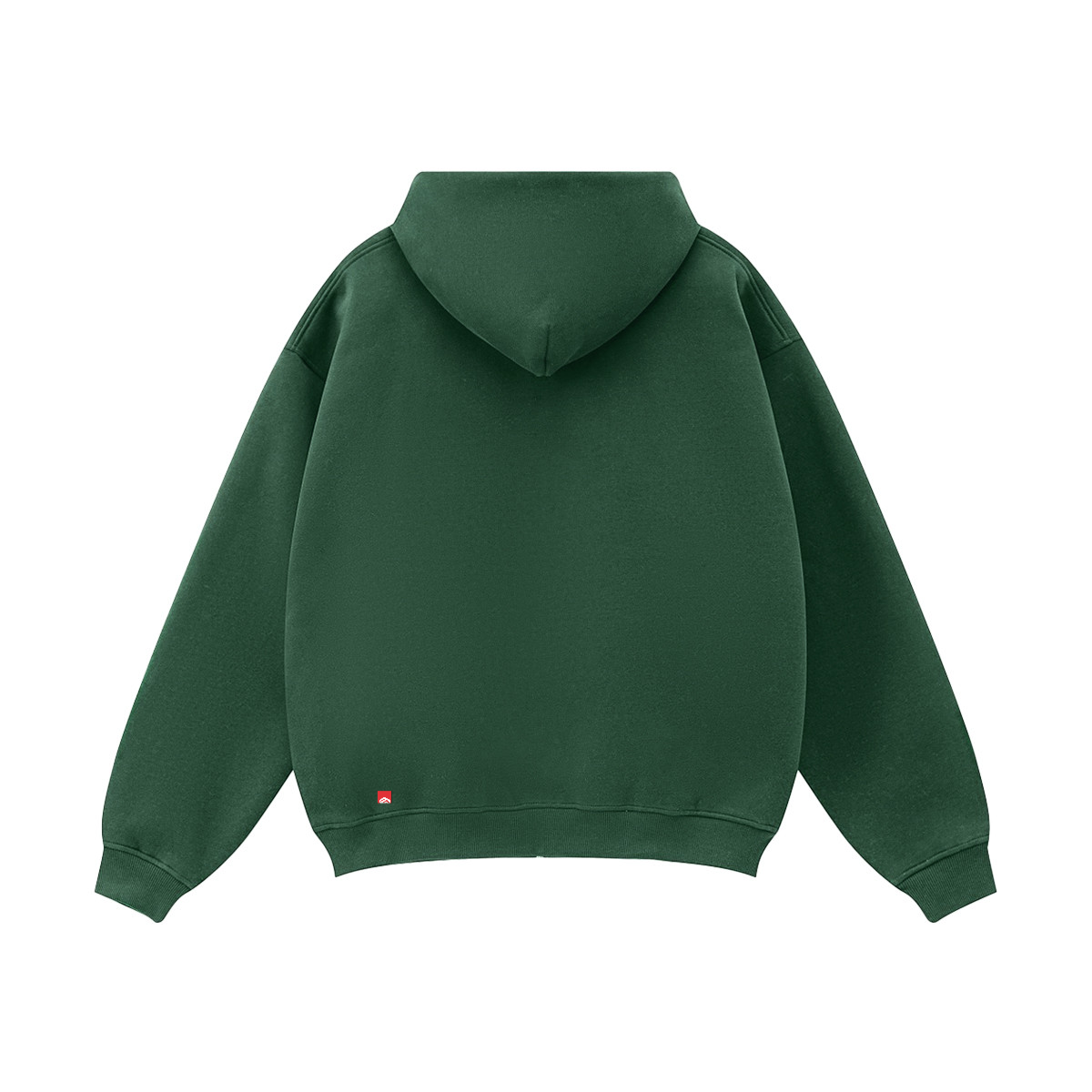 Unisex Fleece Zip-up Oversized Hoodie